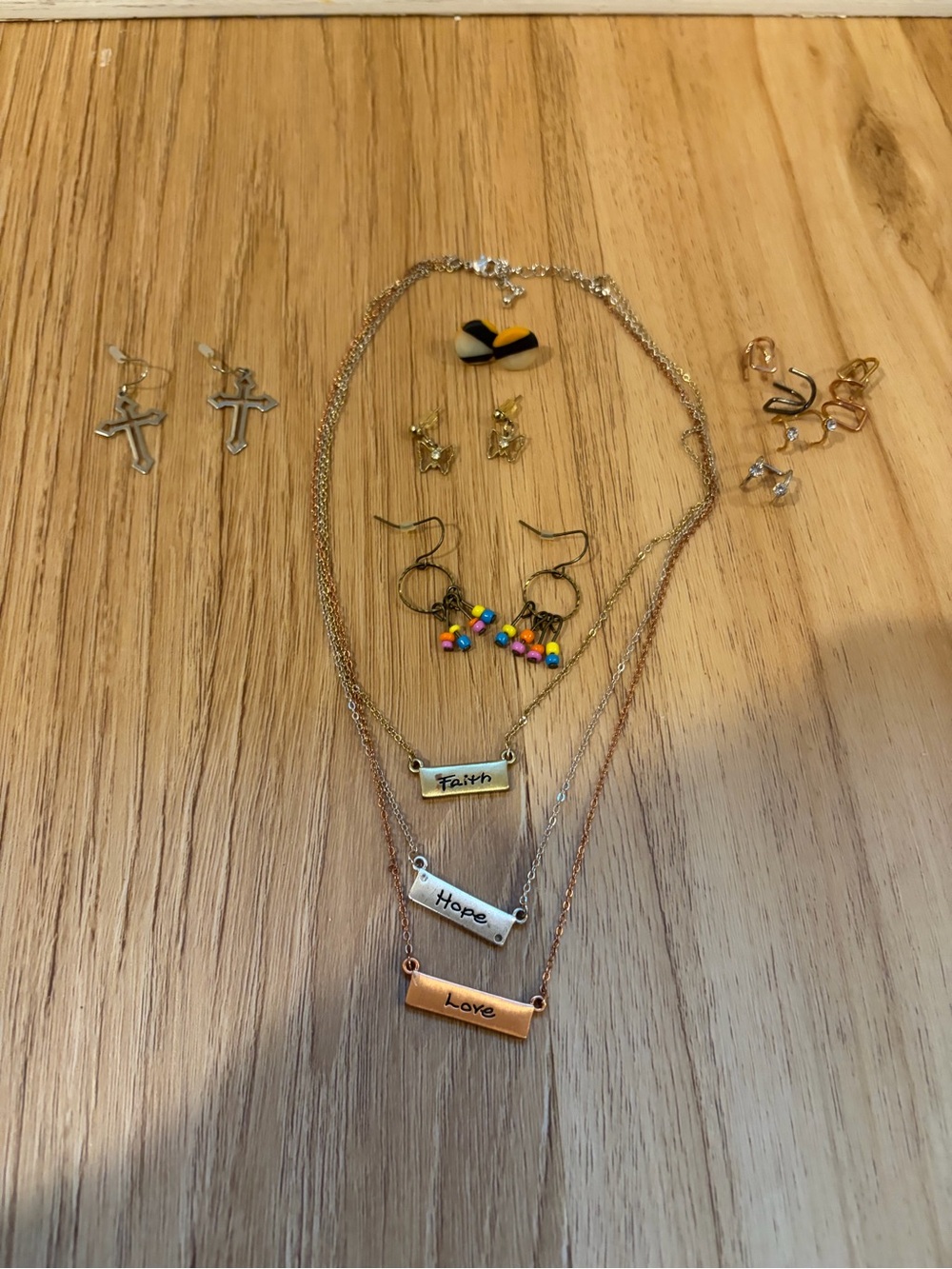 Random Assortment of Cheap Jewelry